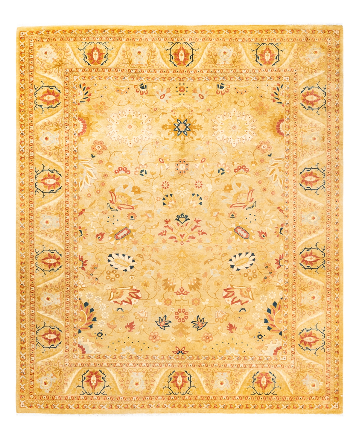 Closeout! Adorn Hand Woven Rugs Mogul M1395 8'2in x 10'1in Area Rug - Ivory