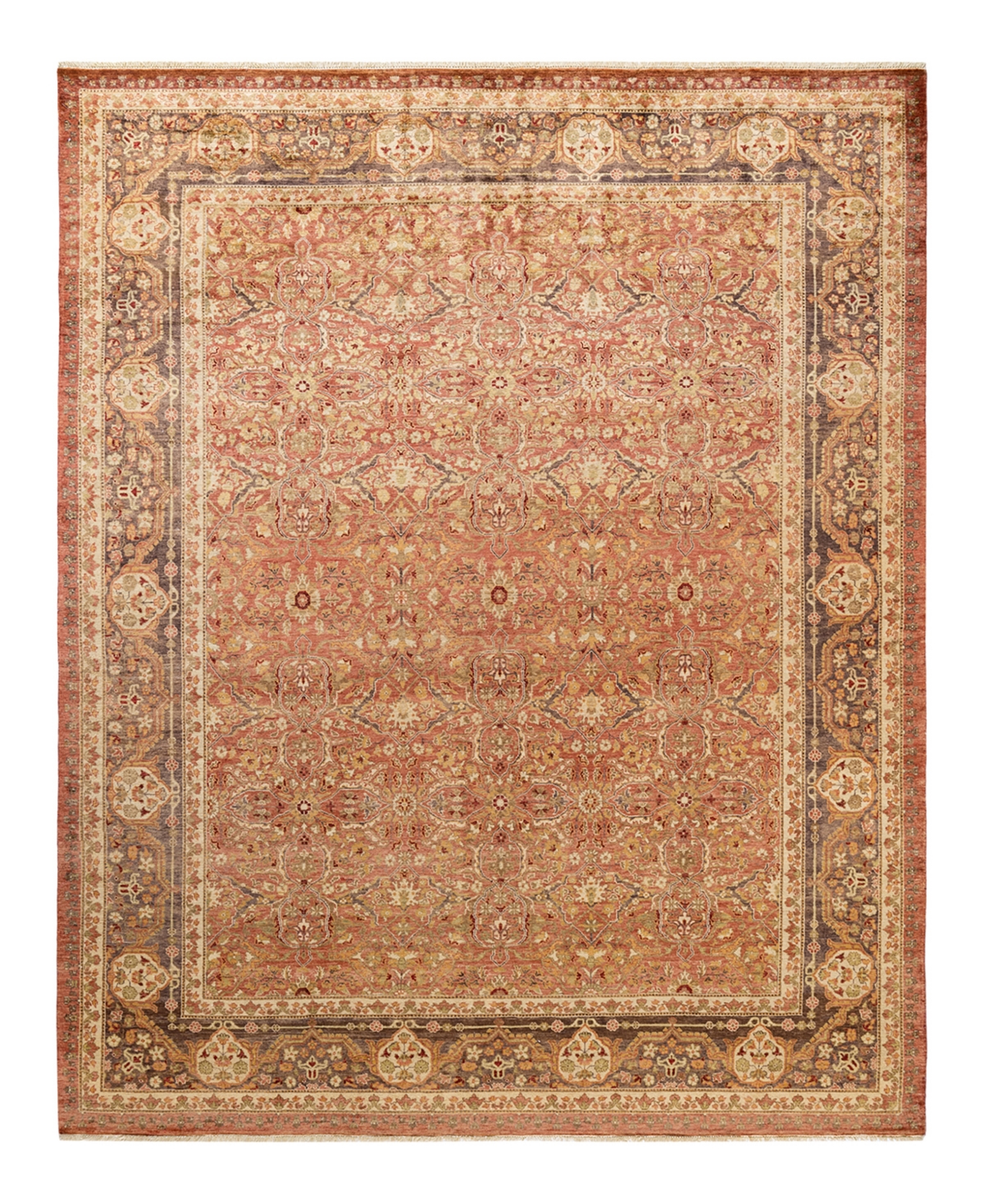 Closeout! Adorn Hand Woven Rugs Eclectic M1670 8'1in x 10'2in Area Rug - Pink