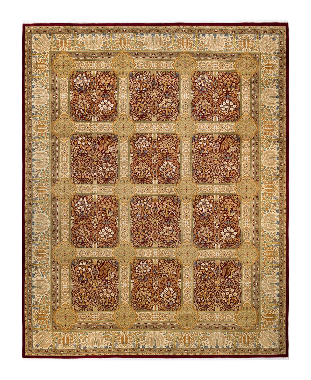 Closeout! Adorn Hand Woven Rugs Mogul M1675 9'3in x 11'10in Area Rug - Red
