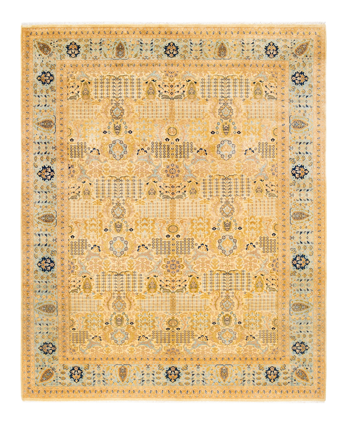 Closeout! Adorn Hand Woven Rugs Mogul M1422 8'3in x 10'3in Area Rug - Ivory