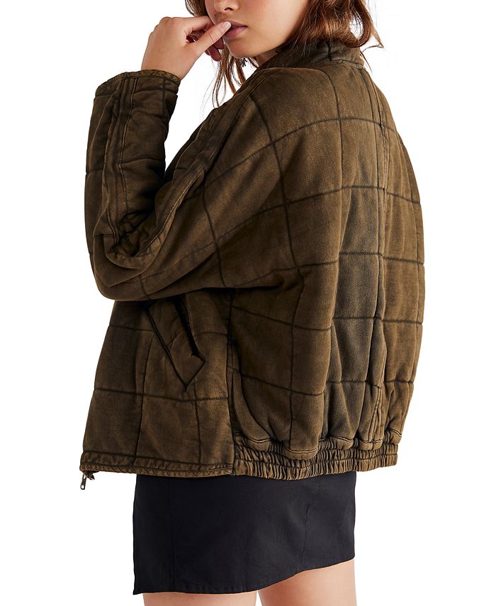 Free People Quilted DolmanSleeve Jacket & Reviews Jackets & Blazers