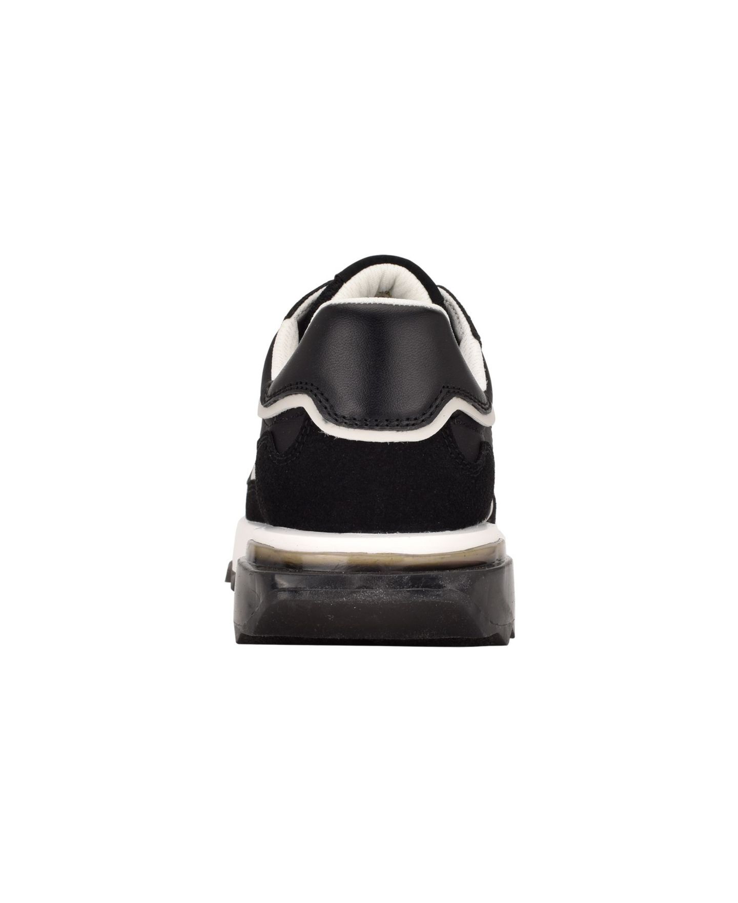 Женские кроссовки Calvin Klein Magalee Casual Logo Lace-Up, цвет: Чёрный / Серебристый — фото 3