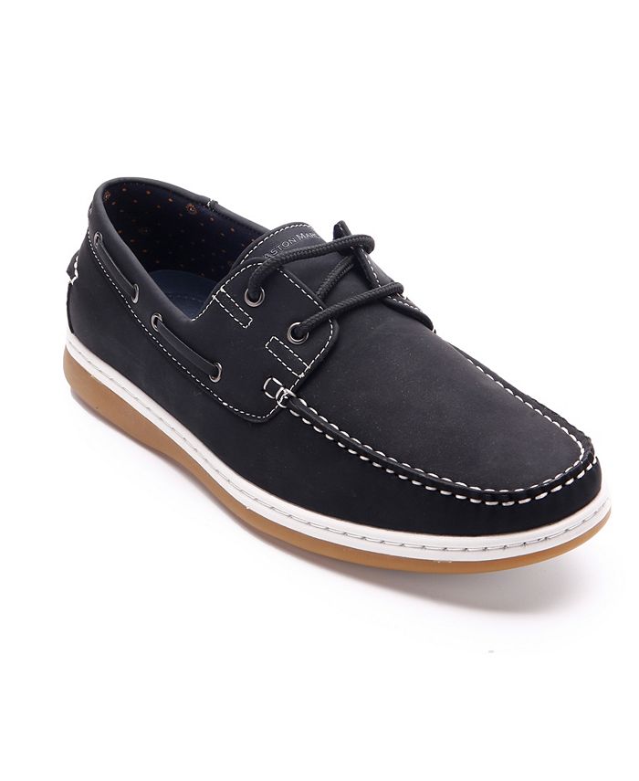 Aston Marc Men's Faux Nubuck Boat Shoes - Macy's