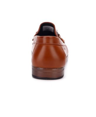 Men's Perforated Buckle Loafers