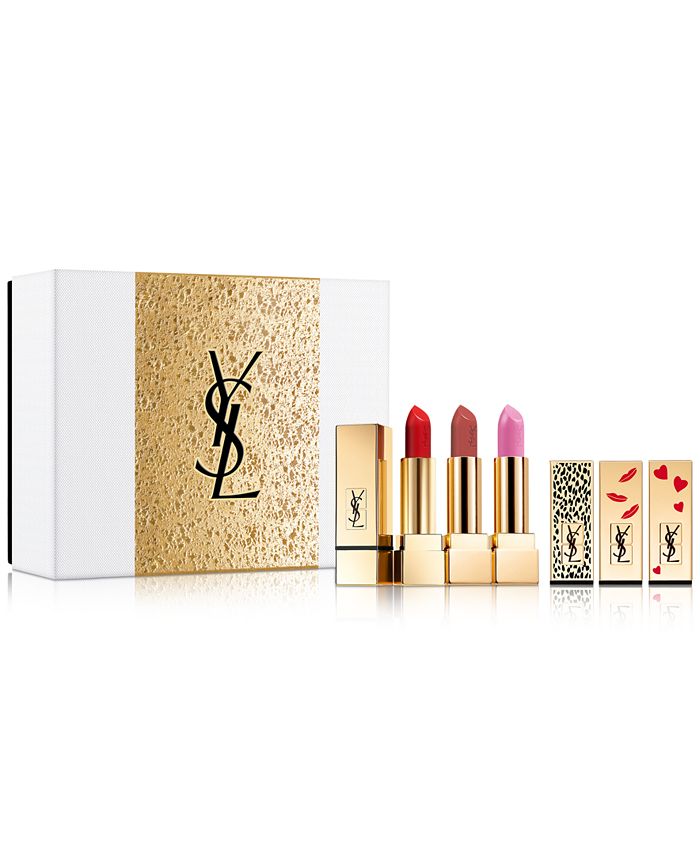 Saint laurent hotsell lipstick set