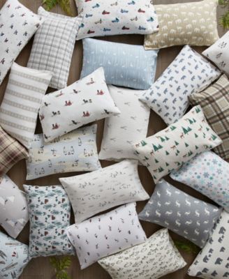 Printed Cotton Flannel 4-Pc. Sheet Set, Queen