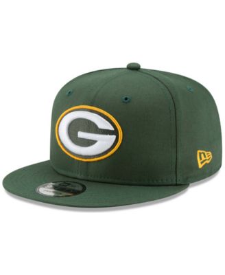 New Era - Men's Green Bay Packers Basic 9FIFTY Adjustable Snapback Cap