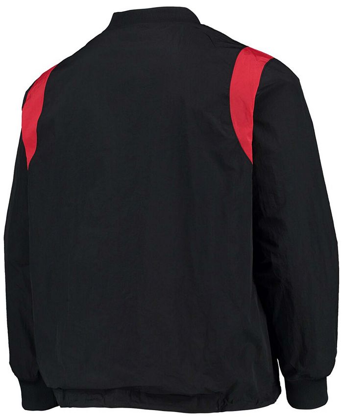 Nike Men's Black Ohio State Buckeyes Rev Pullover Windbreaker Jacket ...