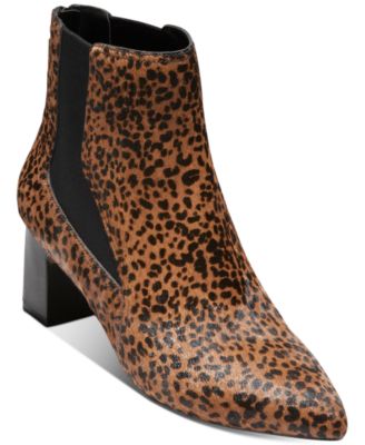 cole haan leopard print boots