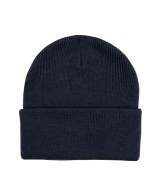 Toddler Unisex Knitted Fold-Over Beanies