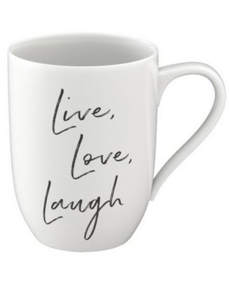 Statement Live Laugh Love Mug - Macy's