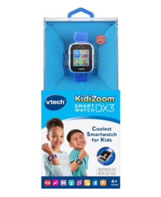 VTech KidiZoom Smartwatch DX3 avec deux appareils photo, lumière à DEL