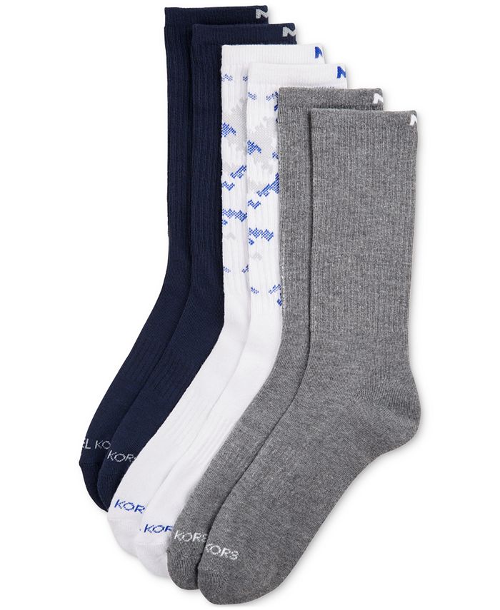 Michael Kors Men’s Athletic Camo Crew Sock & Reviews - Underwear ...