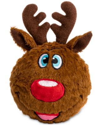 reindeer ball dog toy