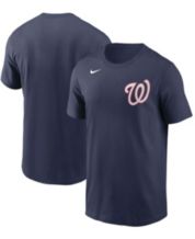 Men's Washington Nationals Nike Cream City Connect Wordmark T-Shirt