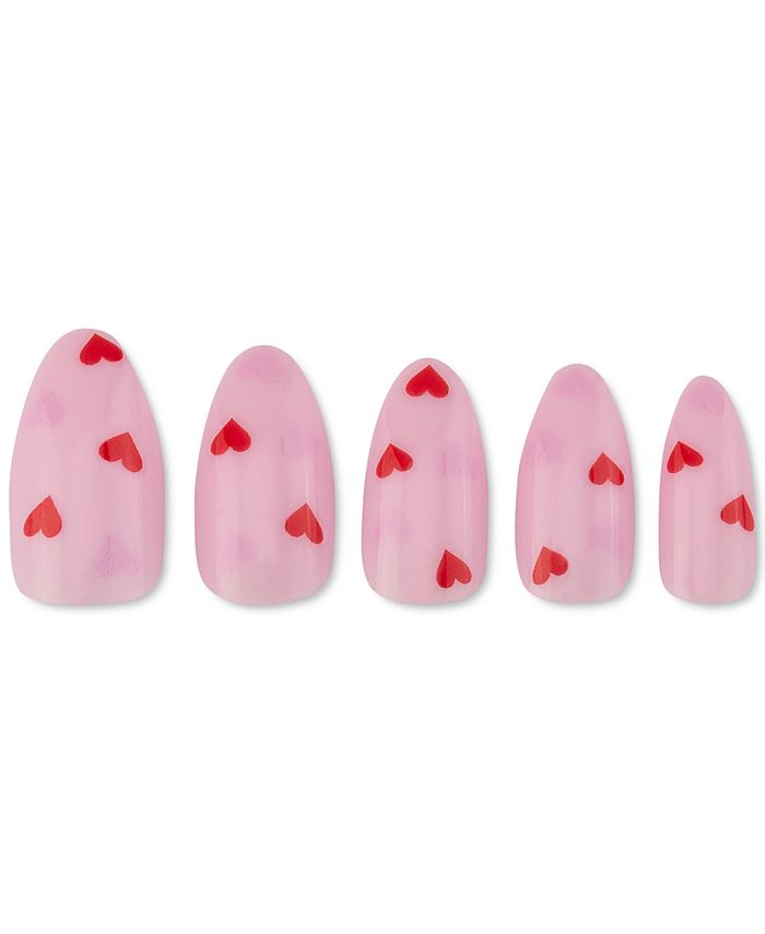 PAINTLAB Red Hearts Press On Nails - Macy's