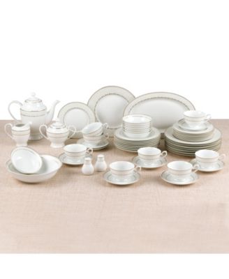 Dinnerware Fine China Service for 8 People-Lia, Set of 57