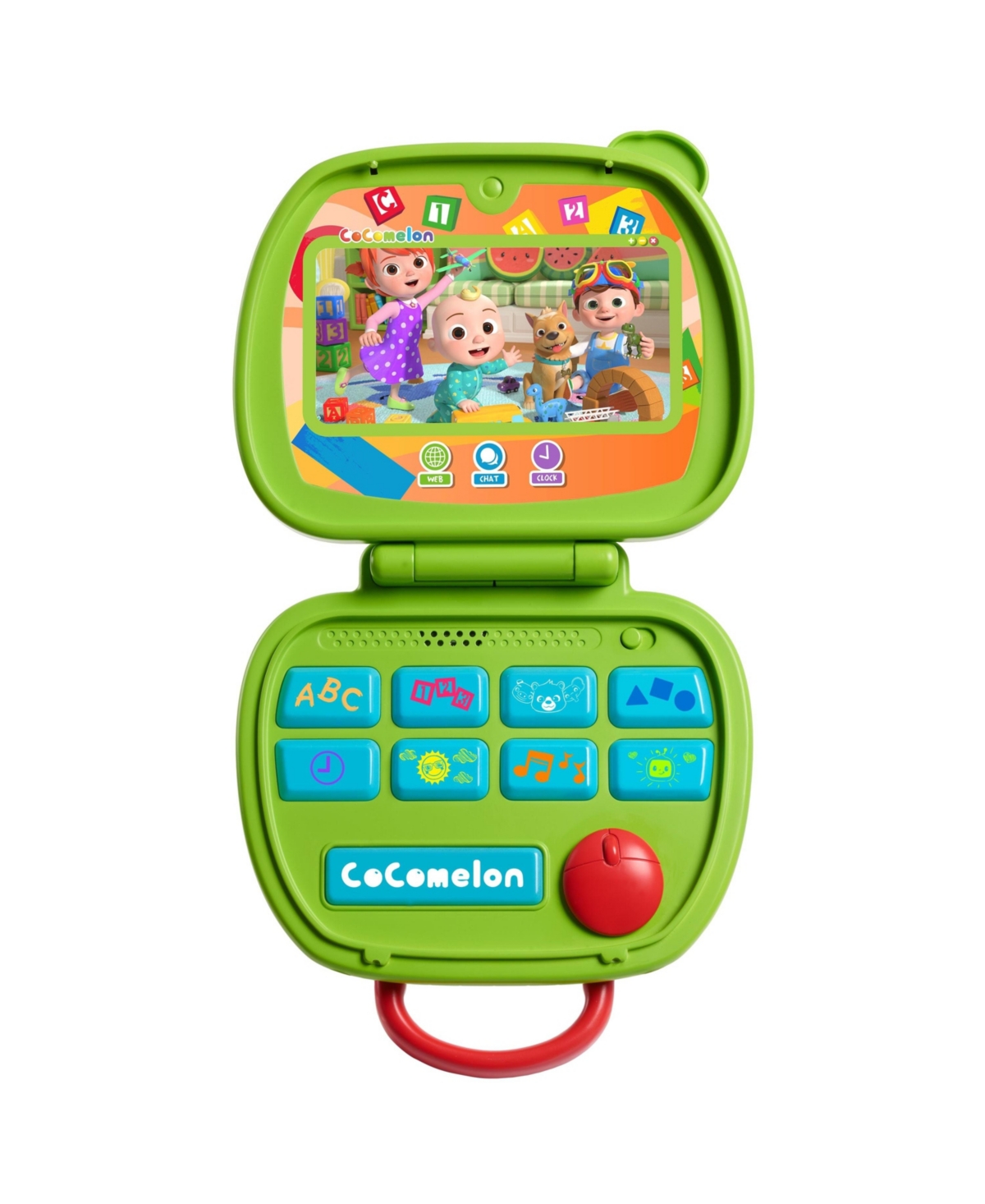 Shop Just Play Cocomelon Sing And Learn Laptop Toy For Kids, Lights & Sounds In Assorted