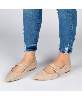 Women's Karissa Buckle Flats