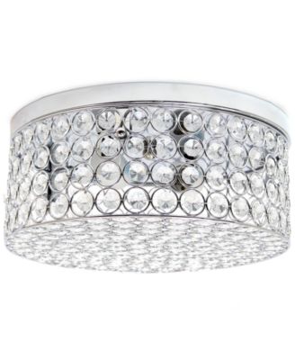Lalia Home Glam 2 Light Round Flush Mount