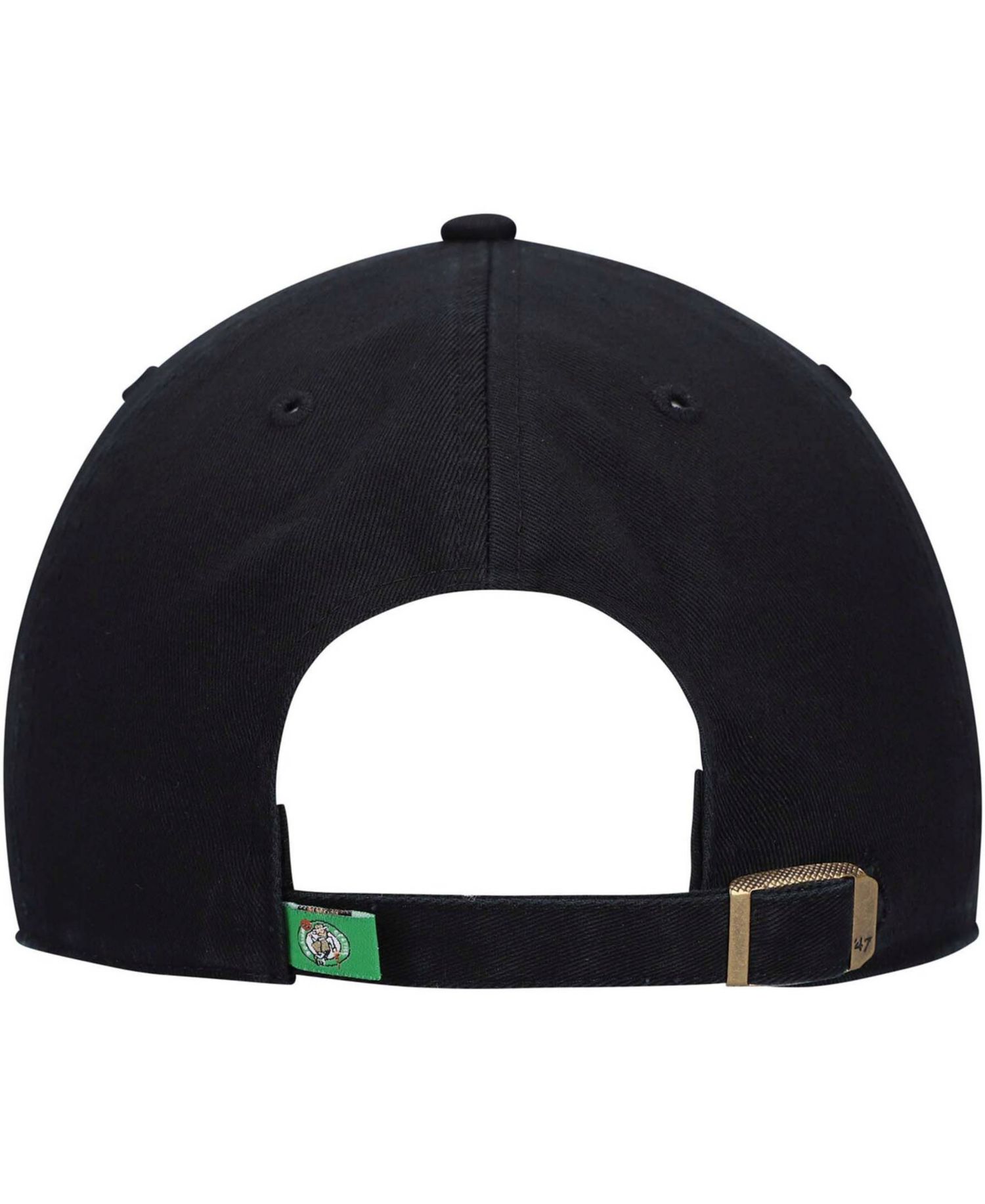 Men's Black Boston Celtics Team Clean Up Adjustable Hat