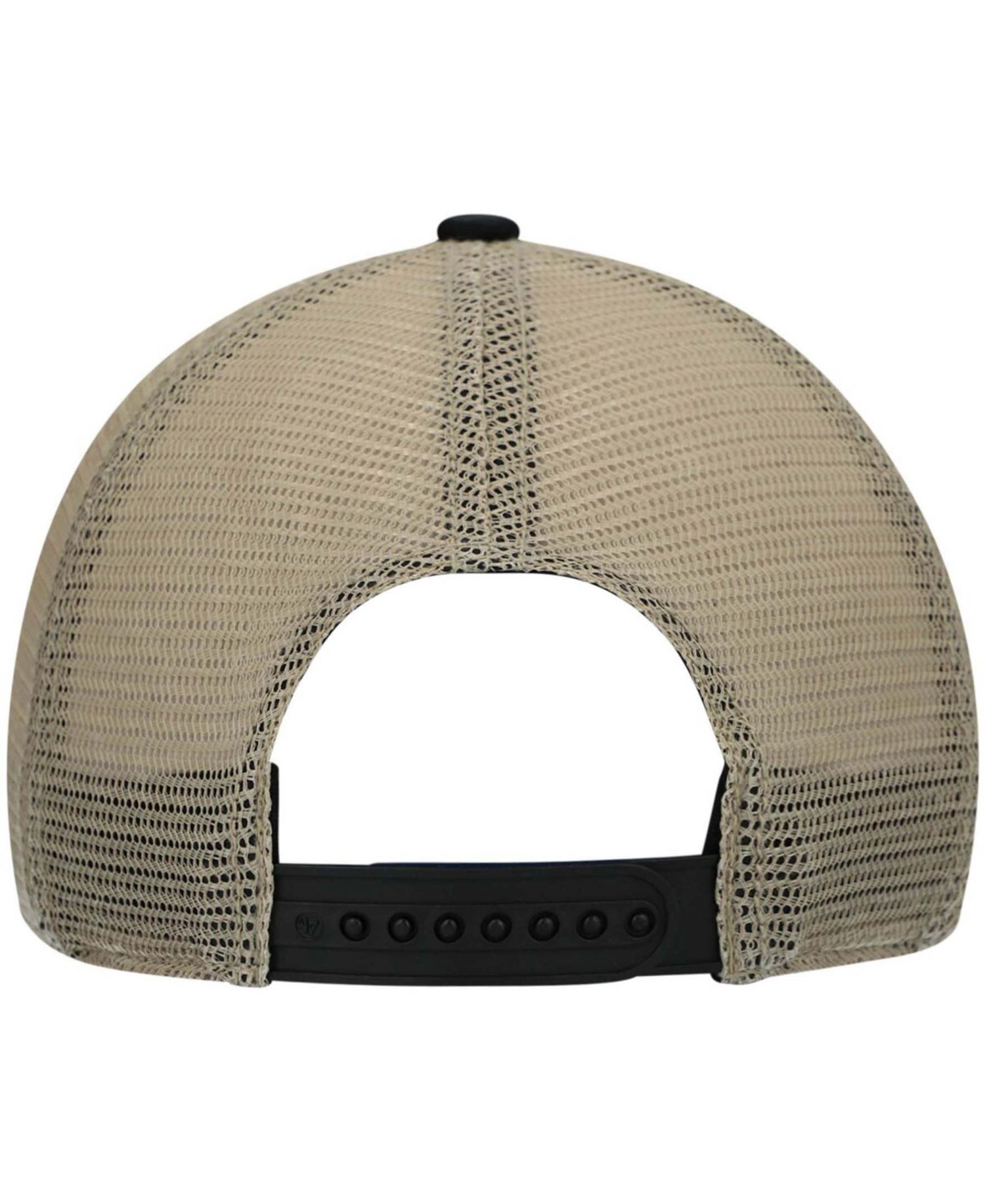 Men's Black, Natural Jacksonville Jaguars Trawler Trucker Clean Up Snapback Hat