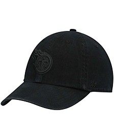Men's Black Tennessee Titans Team Tonal Clean Up Adjustable Hat
