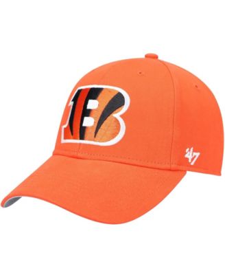 Boys Orange Cincinnati Bengals Basic Secondary MVP Adjustable Hat