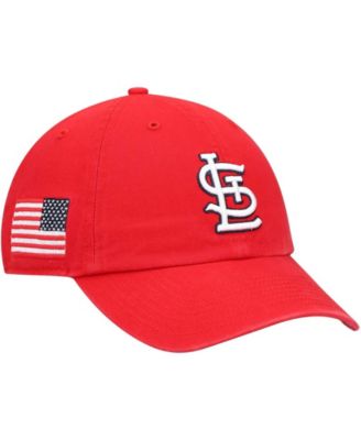 Men's Red St. Louis Cardinals Heritage Clean Up Adjustable Hat