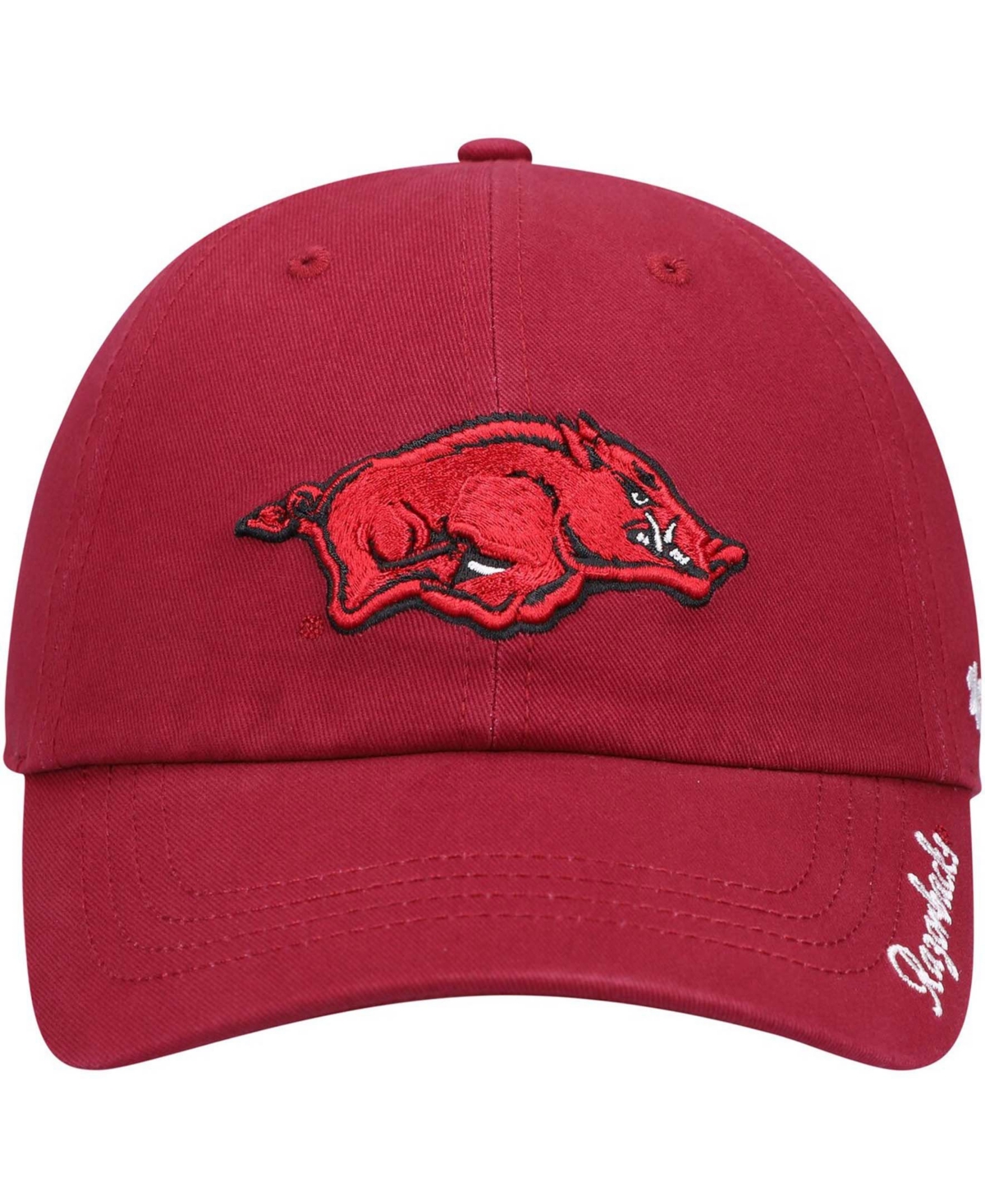 Women's Cardinal Arkansas Razorbacks Miata Clean Up Logo Adjustable Hat