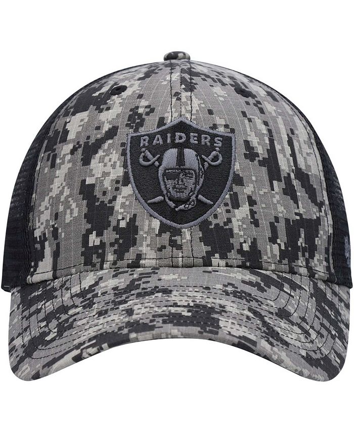 '47 Men's Las Vegas Raiders Flagship MVP Snapback Hat - Black, Structured Fit - View #2