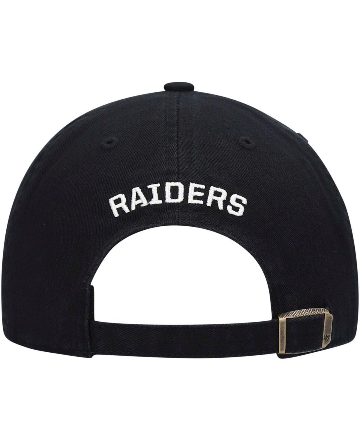 Women'sLas Vegas Raiders Finley Clean Up Adjustable Hat - Black