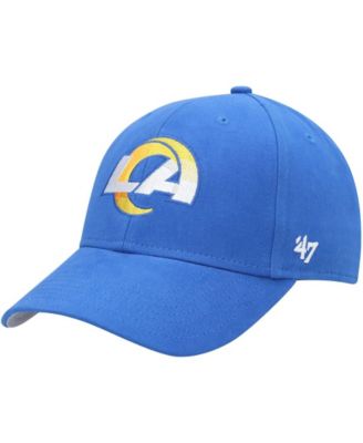 '47 Brand Boys Royal Los Angeles Rams Basic MVP Adjustable Hat - Macy's