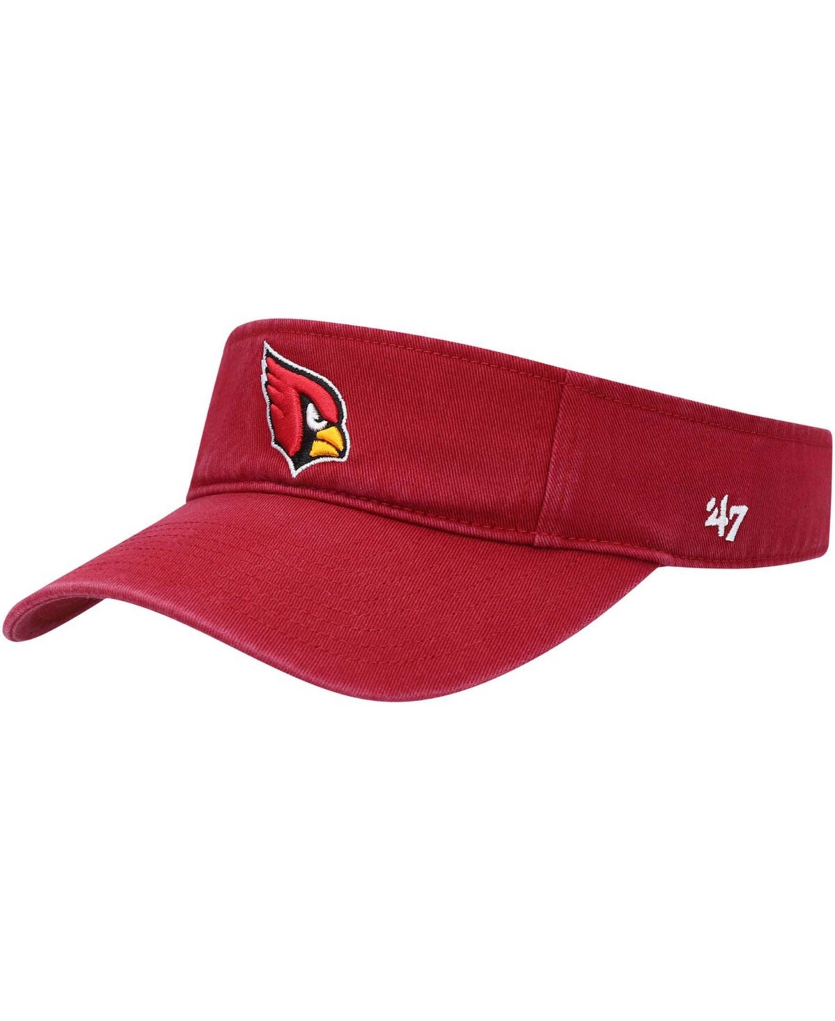 47 Brand Men's Cardinal Arizona Cardinals Clean Up Visor