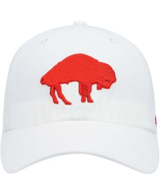 Men's White Buffalo Bills Clean Up Legacy Adjustable Hat