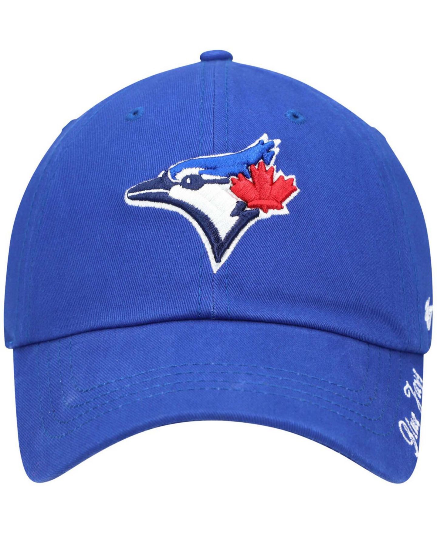 Женская кепка '47 Brand Royal Toronto Blue Jays Team Miata Clean Up Adjustable Hat — фото 3