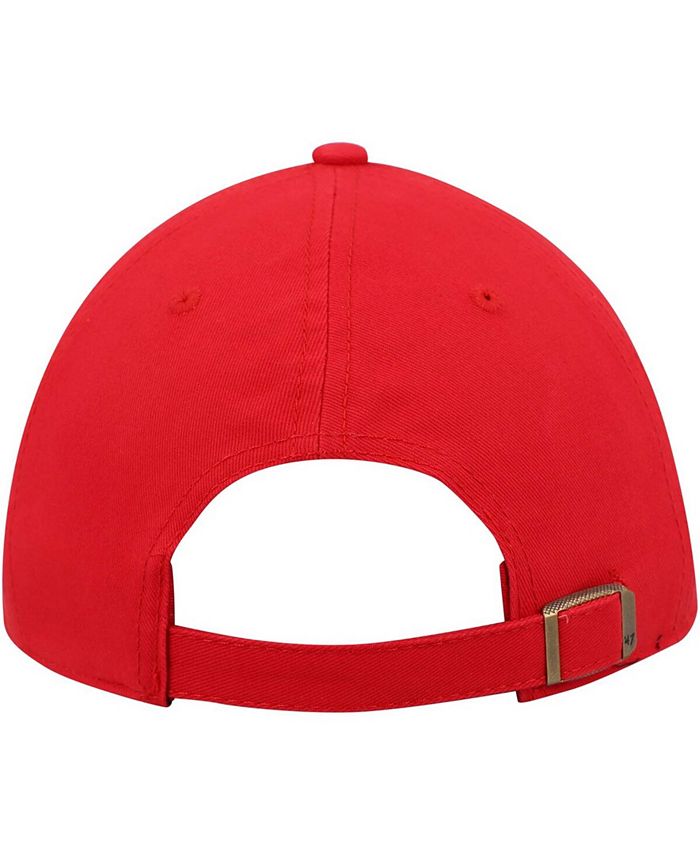 '47 Brand Women's Red Chicago Bulls Miata Clean Up Logo Adjustable Hat ...