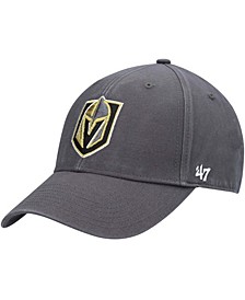 Men's Charcoal Vegas Golden Knights Legend MVP Adjustable Hat