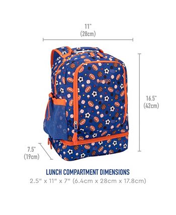 Bentgo 2-in-1 Backpack & Insulated Lunch Bag Set With Kids Prints Lunch Box  (Shark)