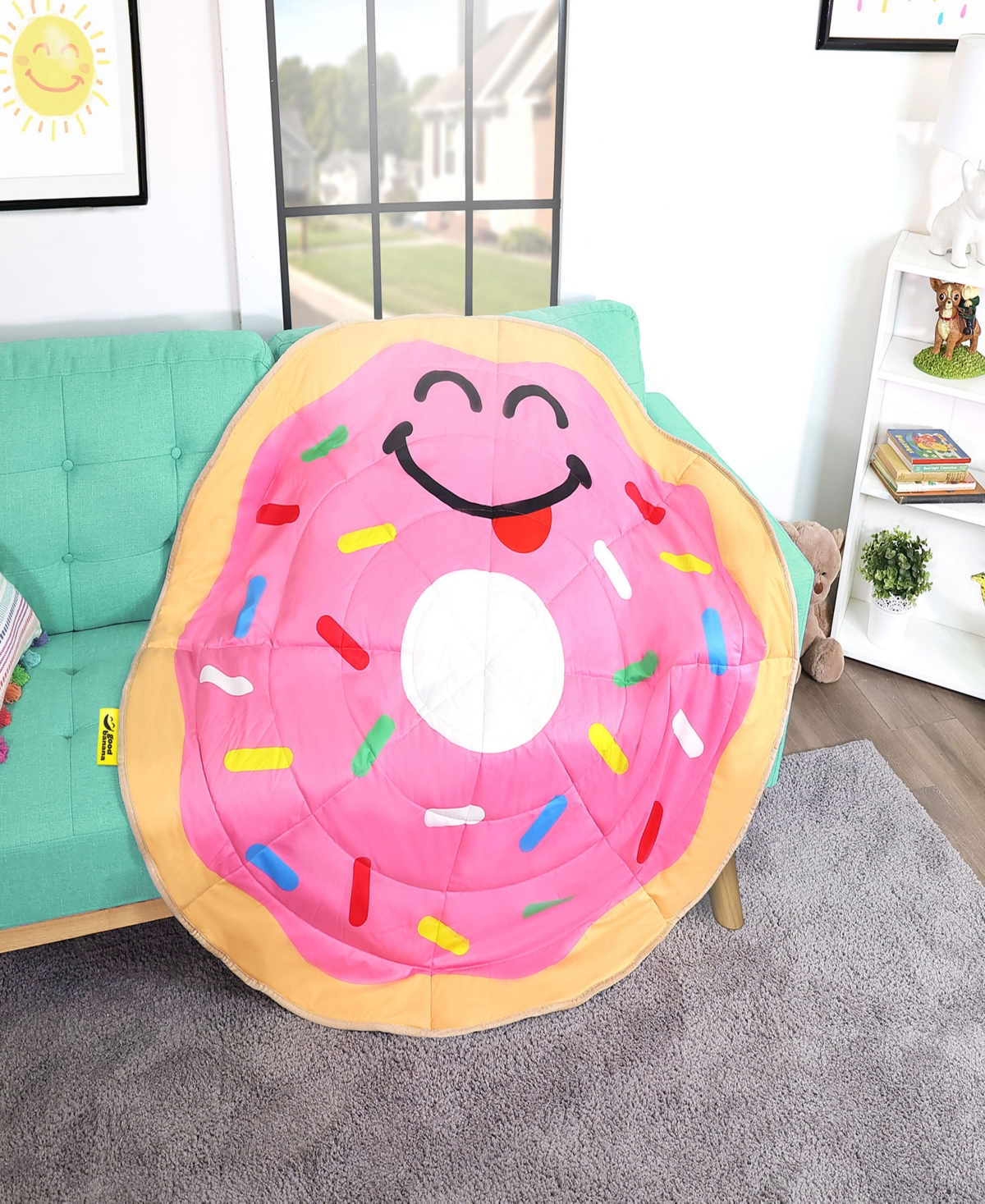 Good Banana Kid's Donut Weighted Blanket In Multi