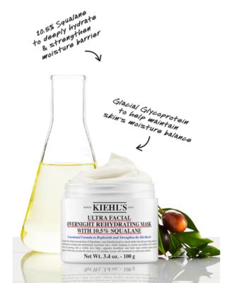 Ultra Facial Overnight Hydrating Mask With 10.5% Squalane, 3.4 oz. 