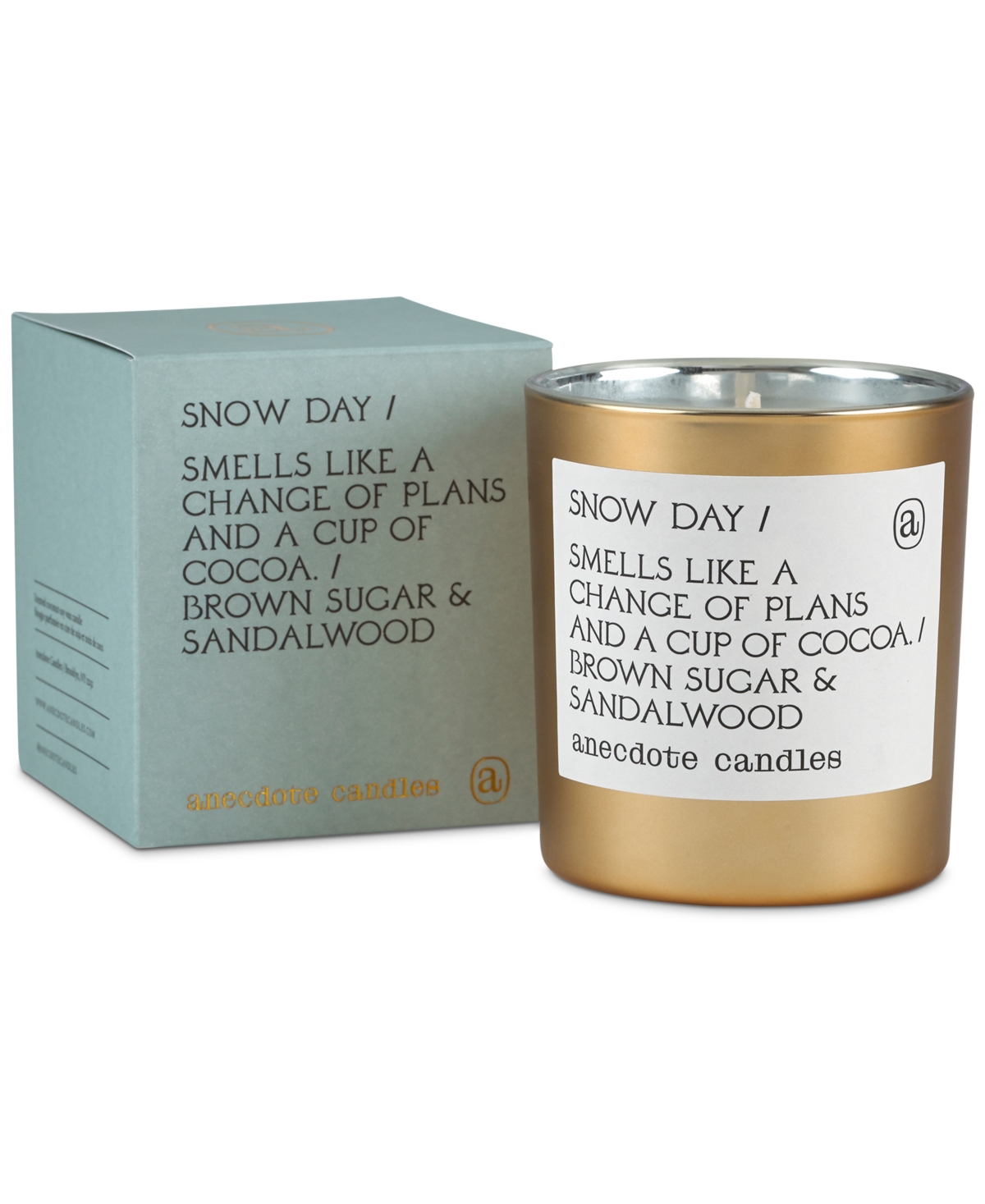 Snow Day Smells Like A Change Of Plans and A Cup of Cocoa Candle, 9-oz.