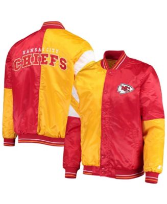 San Francisco 49ers Heavyweight Satin Jacket in Scarlet XL / Scarlet