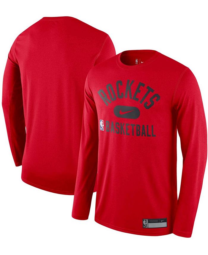 Nike Men's Houston Rockets Practice T-Shirt - Macy's