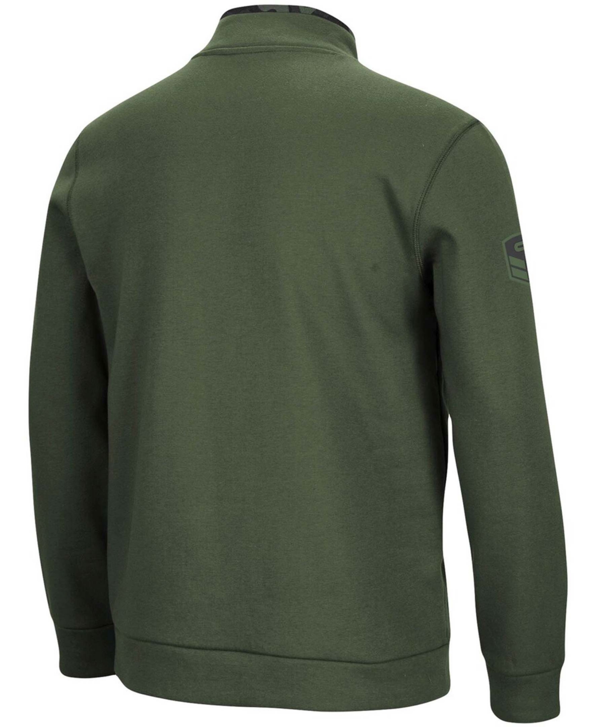 Men'sAlabama Crimson Tide Oht Military-Inspired Appreciation Digit Quarter-Snap Jacket - Olive