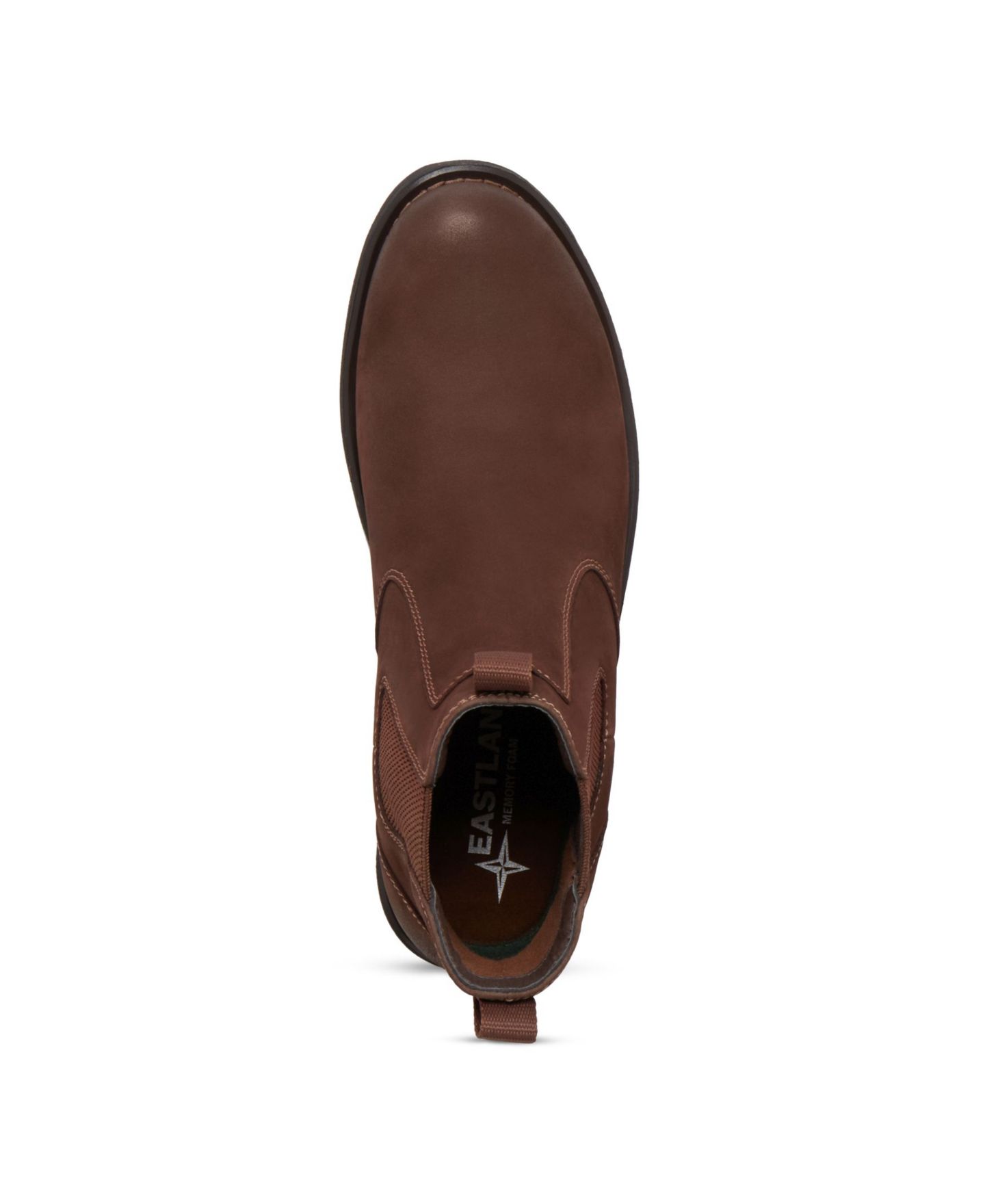 Мужские ботинки Eastland Shoe Daily Double Chelsea, цвет: Коричневый нубуковый — фото 4