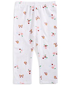 Baby Girls Floral-Print Leggings, Created for Macy's 
