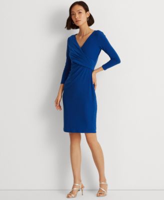 macy's cobalt blue dress