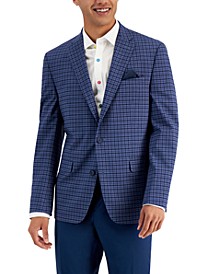 Men's Slim-Fit Patterned Blazer, Created for Macy's