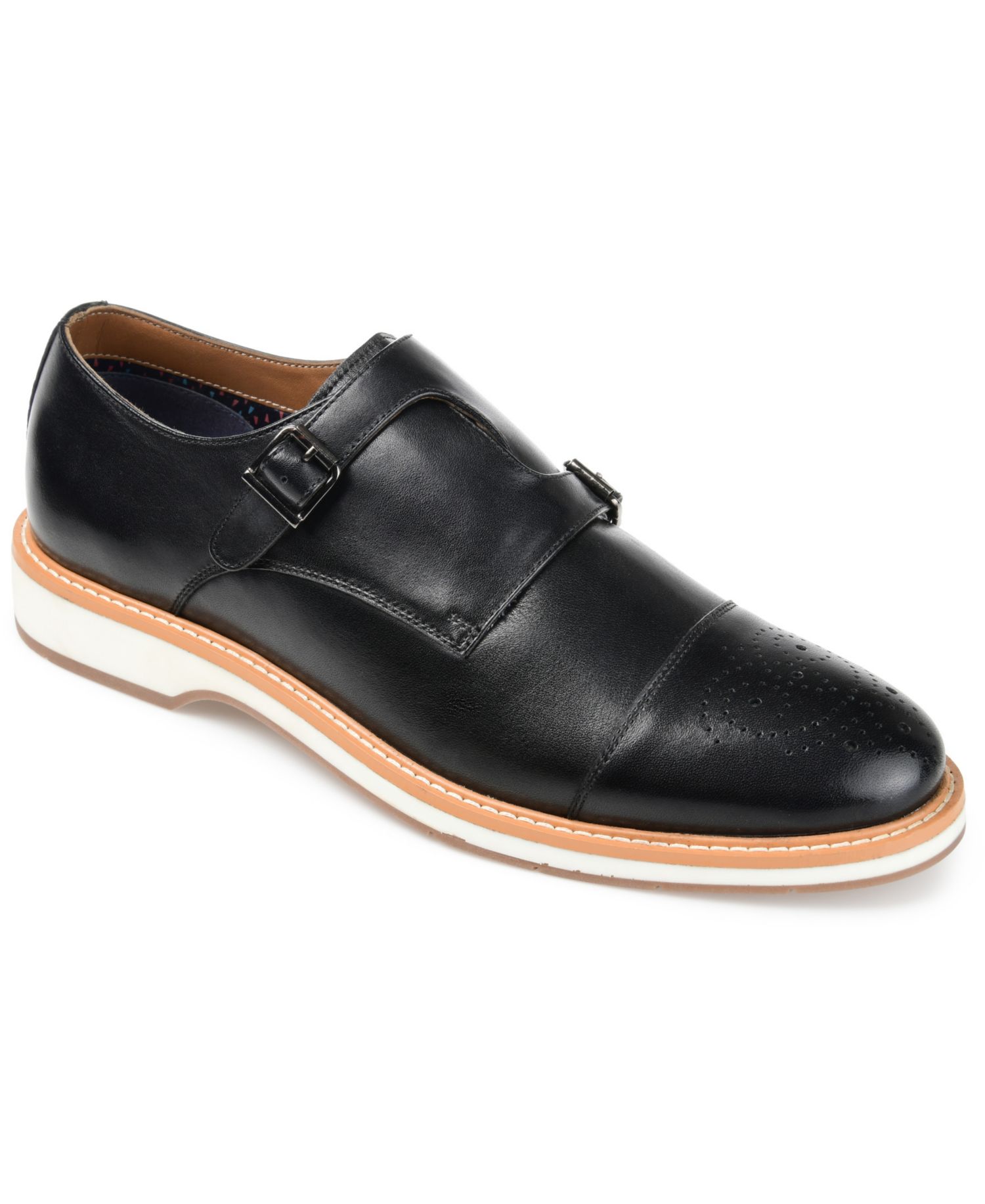 Men's Ransom Cap Toe Monk Strap Dress Shoe